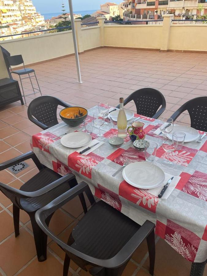 Apartamento Encantador Piso Con Terraza Y Piscina Benalmádena Exterior foto